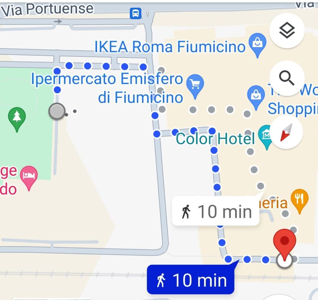 The House Room Aeroporto 菲乌米奇诺 外观 照片